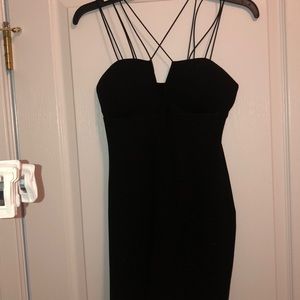 Black Lush Mini Dress